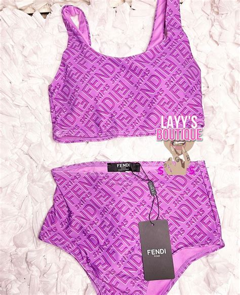 fendi bodysuit baby|Fendi x SKIMS bathing suit.